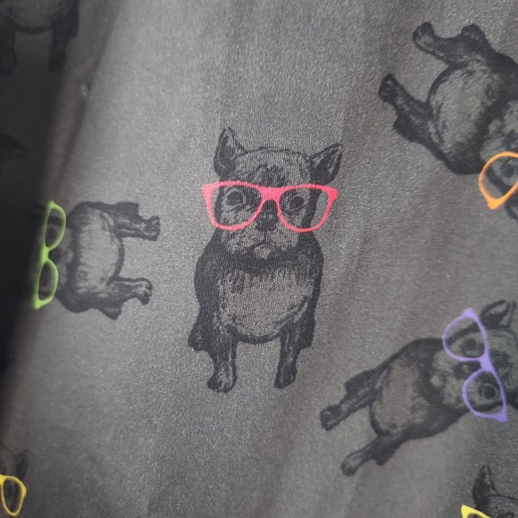 Maczoo Shirt Mens Size (5) XL Fabonacci Dogglass French Bull Dogs Sunglasses NEW - Picture 11 of 16